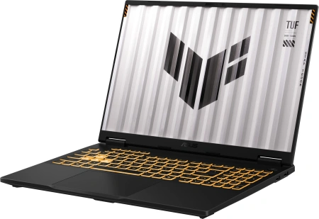 Ноутбук Asus TUF Gaming F16 FX608JMR-RV130 Core i5 14450HX 16Gb SSD1Tb NVIDIA GeForce RTX 5060 8Gb 16" IPS WUXGA (1920x1200) без ОС grey WiFi BT Cam (90NR0NB1-M007D0)
