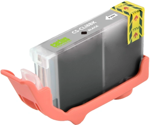 Картридж струйный Cactus CS-CLI8BK CLI-8BK черный (12мл) для Canon MP470/MP500/MP530/MP600/MP800/MP810/MP830/MP970 с чипом