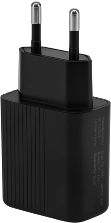 Сетевое зар./устр. Buro BUWE1 10.5W 2.1A 2xUSB универсальное черный (BUWE10S200BK)