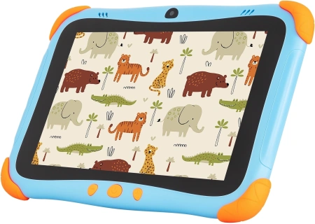Планшет Digma Kids A8 SC9863A (1.6) 8C RAM2Gb ROM32Gb 8" IPS 1280x800 4G Android 11.0 Go синий 2Mpix 0.3Mpix BT WiFi microSD 512Gb 3000mAh 240hrs