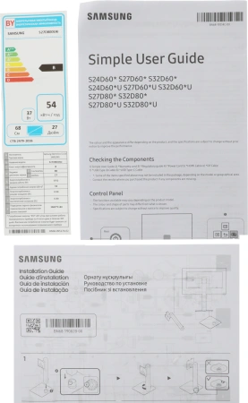Монитор Samsung 27" ViewFinity S8 S27D800EAIXCI черный IPS LED 5ms 16:9 HDMI матовая HAS Piv 1000:1 350cd 178гр/178гр 3840x2160 60Hz DP 4K USB 6.1кг