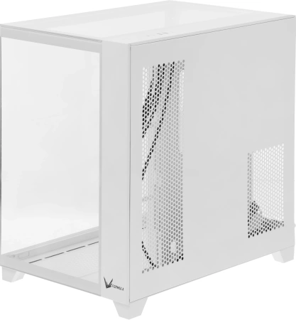 Корпус Formula Crystal Z9 белый без БП ATX 7x120mm 2xUSB3.0 audio bott PSU