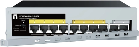 Коммутатор Netis ST110GHPDI-2G-130 8x100Мбит/с 2x1Гбит/с 8PoE 130W неуправляемый