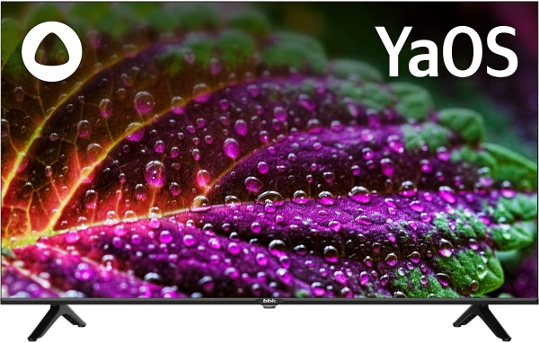 Телевизор LED BBK 40" 40LEX-7233/FTS2C (B) Яндекс.ТВ Frameless черный FULL HD 60Hz DVB-T2 DVB-C DVB-S2 USB WiFi Smart TV (RUS)