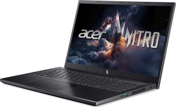 Ноутбук Acer Nitro V 15 ANV15-52-54JU Core i5 13420H 16Gb SSD1Tb NVIDIA GeForce RTX4050 6Gb 15.6" IPS FHD (1920x1080) без ОС black WiFi BT Cam (NH.QV2CD.002)