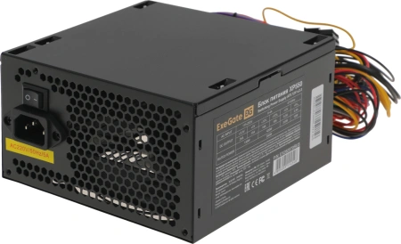 Блок питания Exegate ATX 550W XP550 (20+4pin) PPFC 120mm fan 3xSATA