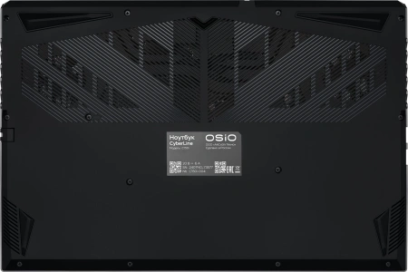 Ноутбук Osio CyberLine C150i-003 Core i5 12600H 16Gb SSD512Gb NVIDIA GeForce RTX4060 8Gb 15.6" IPS FHD (1920x1080) без ОС grey WiFi BT Cam 3410mAh