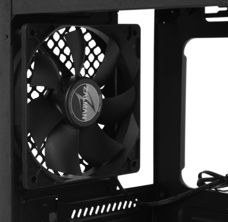 Корпус Zalman S3 TG черный без БП ATX 5x120mm 2xUSB2.0 1xUSB3.0 audio bott PSU