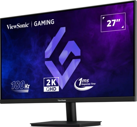 Монитор ViewSonic 27" VX27G1-2K черный IPS LED 16:9 HDMI матовая 1000:1 300cd 178гр/178гр 2560x1440 180Hz DP QHD 3.1кг