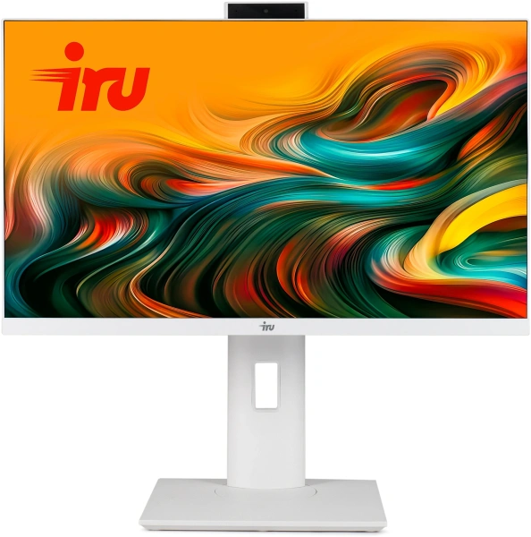 Моноблок IRU Tactio 23.8" Full HD i5 1235U (1.3) 16Gb SSD512Gb UHDG CR без ОС GbitEth WiFi BT 65W Cam белый 1920x1080