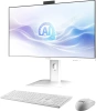 Моноблок MSI Modern AM273QP AI 1UM-097XRU 27" WQHD Core Ultra 5 125H (1.2) 16Gb SSD512Gb Arc graphics CR без ОС 2.5xGbitEth WiFi BT 150W клавиатура мышь Cam белый 2560x1440