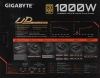 Блок питания Gigabyte ATX 1000W GP-UD1000GM PG5 Gen.5 80+ gold (20+4pin) APFC 120mm fan 8xSATA Cab Manag RTL