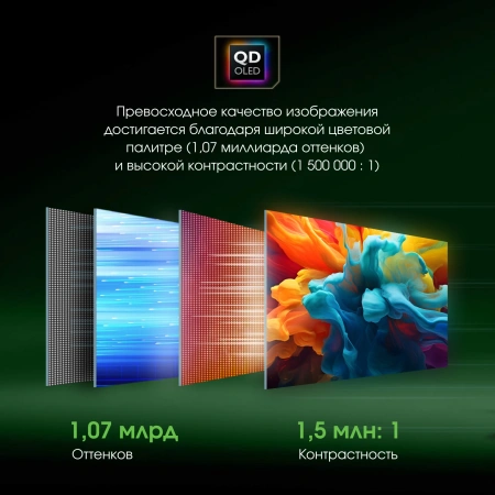 Монитор Digma Pro 27" Vision S черный QD OLED LED 0.03ms 16:9 HDMI M/M глянцевая HAS 1000cd 178гр/178гр 2560x1440 360Hz DP 2K USB 5.55кг