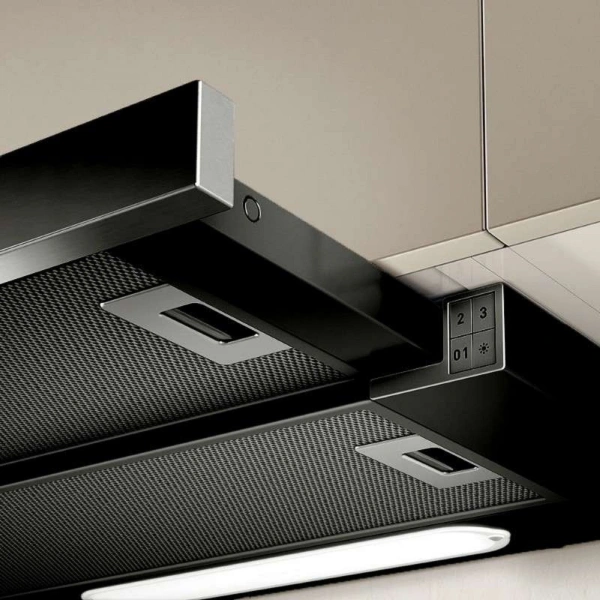 Вытяжка встраиваемая Elica Elite 14 Lux BL/A/50 черный управление: кнопочное (1 мотор)