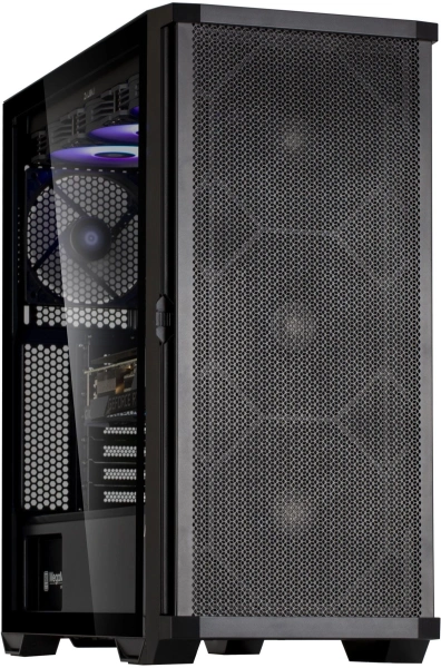 Корпус Zalman Z10 черный без БП ATX 10x120mm 2x140mm 2xUSB3.0 audio bott PSU