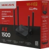 Роутер беспроводной Mercusys MR62X AX1500 10/100/1000BASE-TX черный