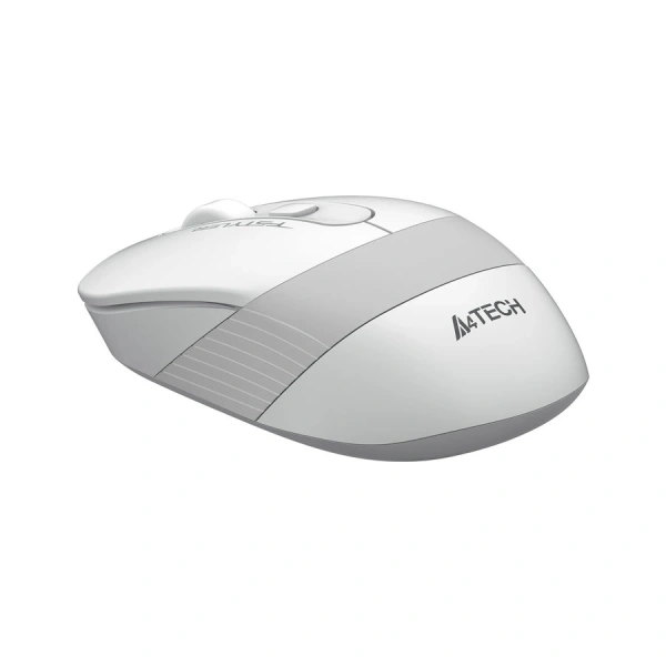 Мышь A4Tech Fstyler FG10 белый/серый оптическая 2000dpi беспров. USB 3but (FG10 WHITE)