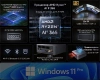 ПК Мини Chuwi AuBox Ryzen AI 9 365 (2) 32Gb SSD1Tb Radeon 880M Windows 11 Pro 2x2.5GbitEth WiFi BT 120W серебристый/черный