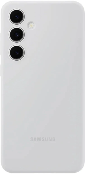 Чехол (клип-кейс) Samsung для Samsung Galaxy S24 FE Silicone Case S24FE серый (EF-PS721CJEGRU)