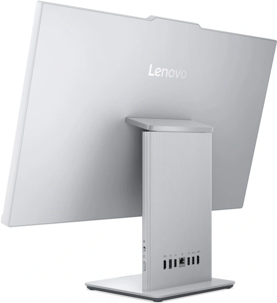 Моноблок Lenovo IdeaCentre 27ARR9 27" Full HD Ryzen 5 7535HS (3.3) 16Gb SSD512Gb 660M без ОС GbitEth WiFi BT 90W клавиатура мышь Cam серый 1920x1080
