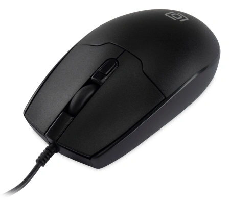 Мышь Оклик 147M черный оптическая 2000dpi USB 4but (1454525)
