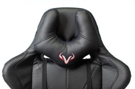 Кресло игровое Zombie VIKING 5 AERO Edition черный экокожа с подголов. крестов. пластик