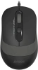 Мышь A4Tech Fstyler FM10ST серый/черный оптическая 1600dpi silent USB для ноутбука 3but (FM10ST GREY)