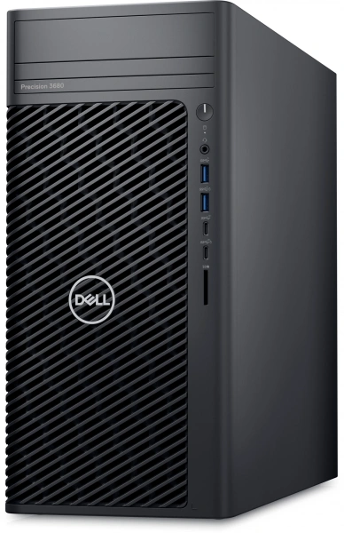 ПК Dell Precision 3680 MT i7 14700K (3.4) 32Gb 1Tb SSD512Gb RTX A4000 20Gb CR Windows 11 Pro GbitEth 1000W мышь клавиатура черный (3680-7331)