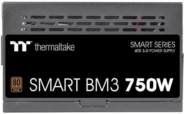 Блок питания Thermaltake ATX 750W Smart BM3 Gen.5 80+ bronze (20+4pin) APFC 120mm fan 6xSATA Cab Manag RTL