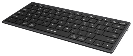 Клавиатура A4Tech FX51 серый USB slim Multimedia (FX51 GREY) кабель 1.5м