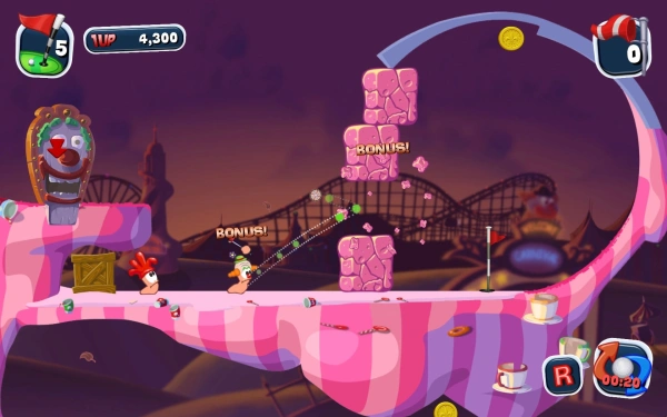 Игра для ПК Team 17 Worms Crazy Golf (6+)