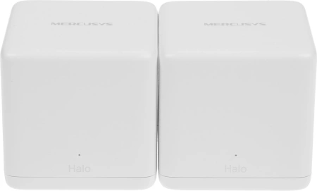 Бесшовный Mesh роутер Mercusys Halo H60X(2-pack) AX1500 10/100/1000BASE-TX белый (упак.:2шт)