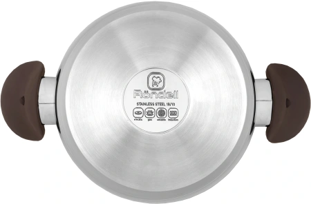Кастрюля Rondell Coffee Bean RDS-1644 3.2л. d=20см (с крышкой) стальной