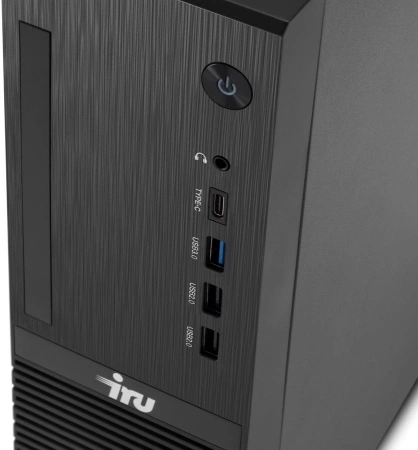 ПК IRU 310SC SFF Cel G6900 (3.4) 8Gb SSD256Gb UHDG 710 Windows 11 Pro GbitEth 200W черный (2017897)