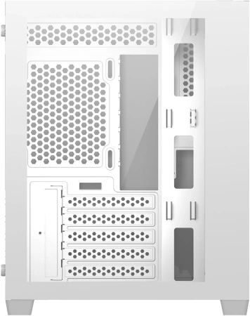 Корпус Bloody BD-CC108 белый без БП mATX 9x120mm 2xUSB3.0 audio bott PSU