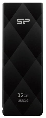 Флеш Диск Silicon Power 32Gb Blaze B20 SP032GBUF3B20V1K USB3.0 черный