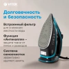 Утюг Vitek VT-8334 2600Вт черный/бирюзовый