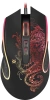Мышь Defender Venom GM-640L черный оптическая 7200dpi USB 7but (52640)
