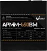 Блок питания Formula ATX 650W APMM-650BM 80+ bronze (20+4pin) APFC 140mm fan 6xSATA Cab Manag RTL