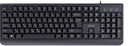 Клавиатура + мышь Acer OCC400 клав:черный мышь:черный USB (ZL.ACCCC.015)