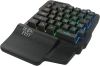 Игровой блок Оклик 701G IRON FIST черный USB for gamer LED (подставка для запястий) (1196590)