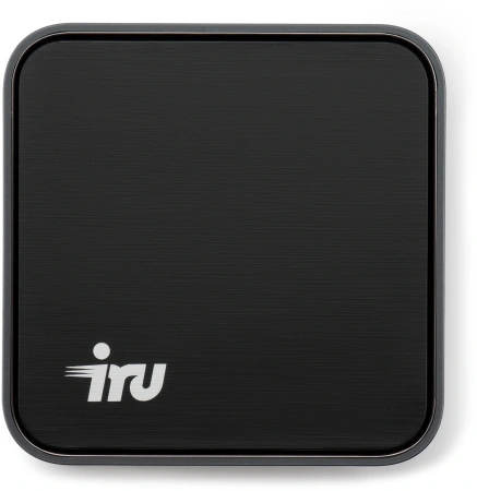 Неттоп IRU 110ALCN N100 (0.8) 8Gb SSD256Gb UHDG Windows 11 Pro GbitEth WiFi BT 30W черный (2012495)