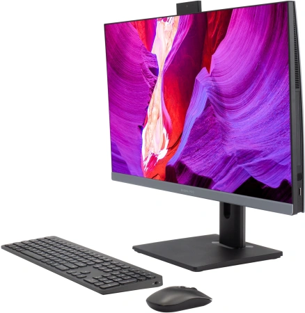 Моноблок Digma Pro Unity 27" Full HD i7 1255U (1.7) 16Gb SSD1Tb Iris Xe CR Windows 11 Pro GbitEth WiFi BT 90W клавиатура мышь Cam серый/черный 1920x1080