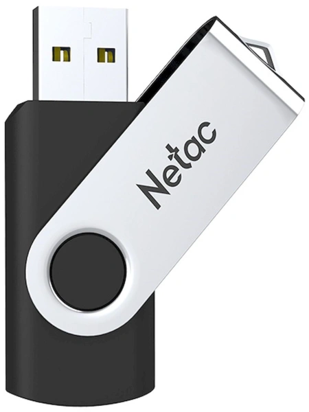 Флеш Диск Netac 16GB U505 NT03U505N-016G-30BK USB3.0 черный/серебристый