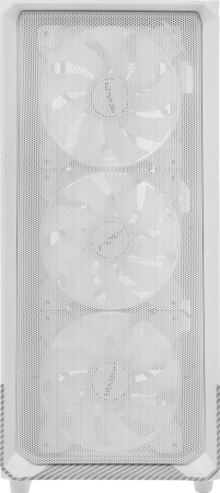 Корпус Montech X5 белый без БП ATX 8x120mm 2x140mm 1xUSB2.0 1xUSB3.0 audio bott PSU