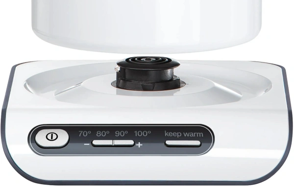Чайник электрический Bosch TWK8611P 1.5л. 2400Вт белый/серебристый корпус: пластик/металл