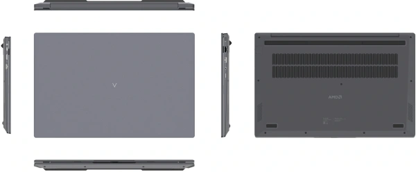 Ноутбук Digma Pro Parvus M Ryzen 3 3200U 8Gb SSD256Gb AMD Radeon Vega 3 15.6" IPS FHD (1920x1080) Windows 11 Pro dk.grey WiFi BT Cam 4500mAh (DN15R3-8CXW03)