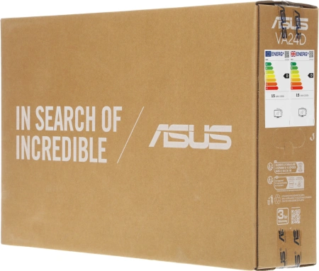 Монитор Asus 23.8" VA24DQFR черный IPS LED 16:9 HDMI M/M матовая 250cd 178гр/178гр 1920x1080 100Hz VGA DP FHD 3.56кг