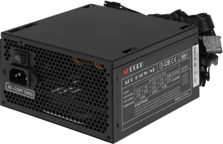 Блок питания Accord ATX 650W ACC-650W-NP 24pin 120mm fan 4xSATA