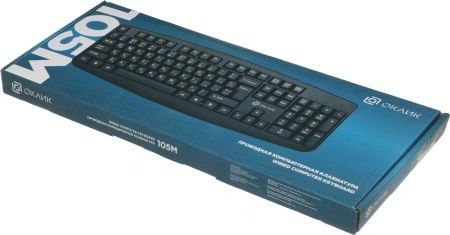 Клавиатура Оклик 105M черный USB (1678092)